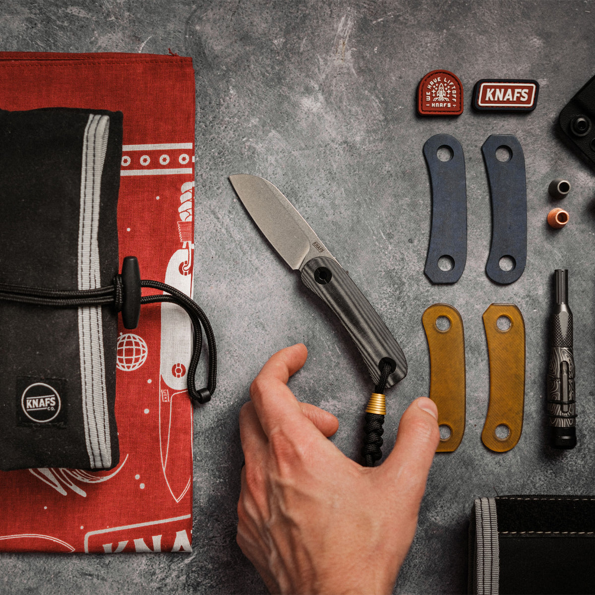 KNAFS-00432-Lander 4 Fixed Blade Knife Black Sheep Lifestyle