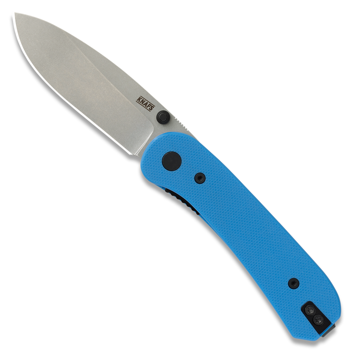 KNAFS-00065 Knafs - Lander 1 Knife - Blue + Grey Stonewash Open Front
