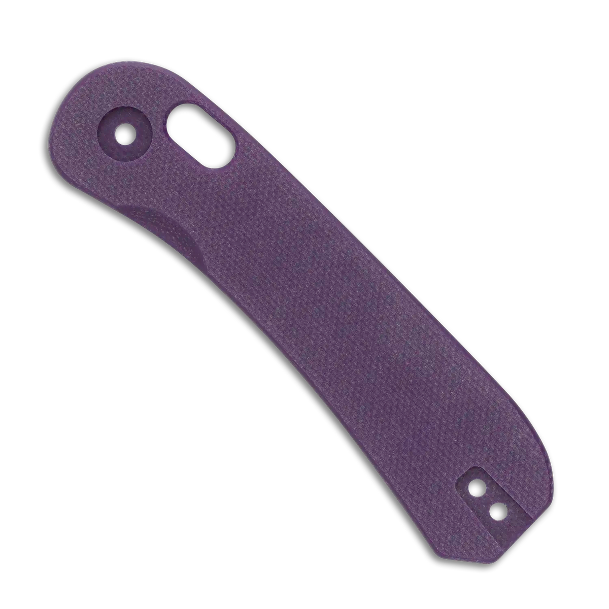Lander 3 Knife Scales - Flat G10 - Purple - front scale