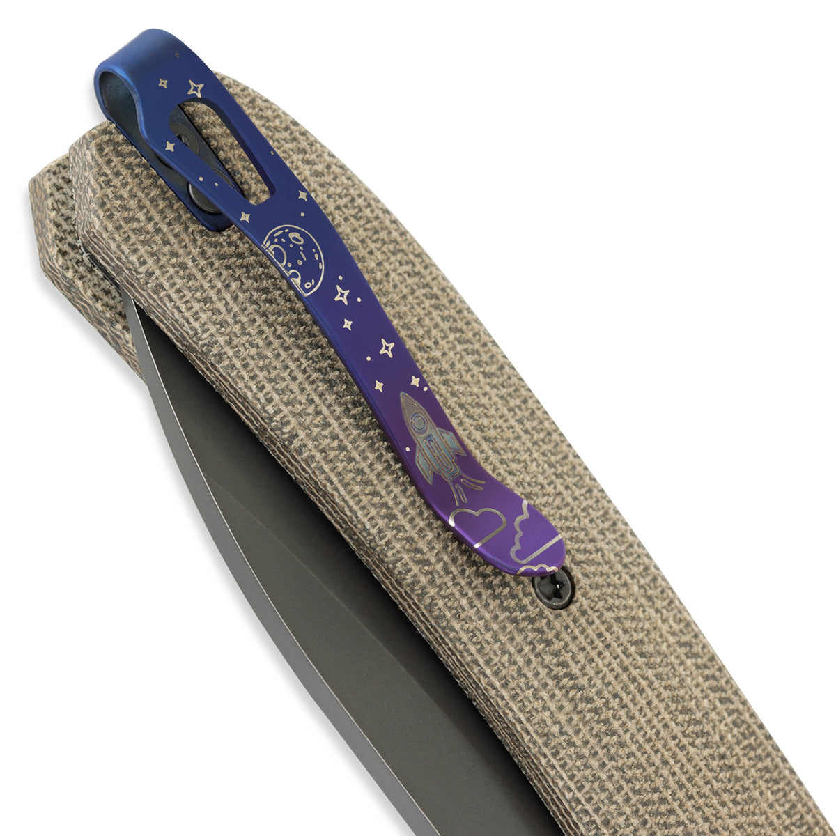KNAFS-00592-Knafs Moon Crew Exclusive Lynch NW Pocket Clip on knife