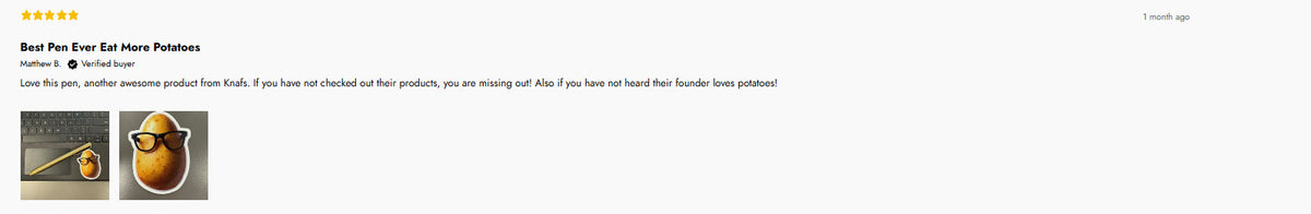 Screenshot of Potato Defense Fund social media post preview