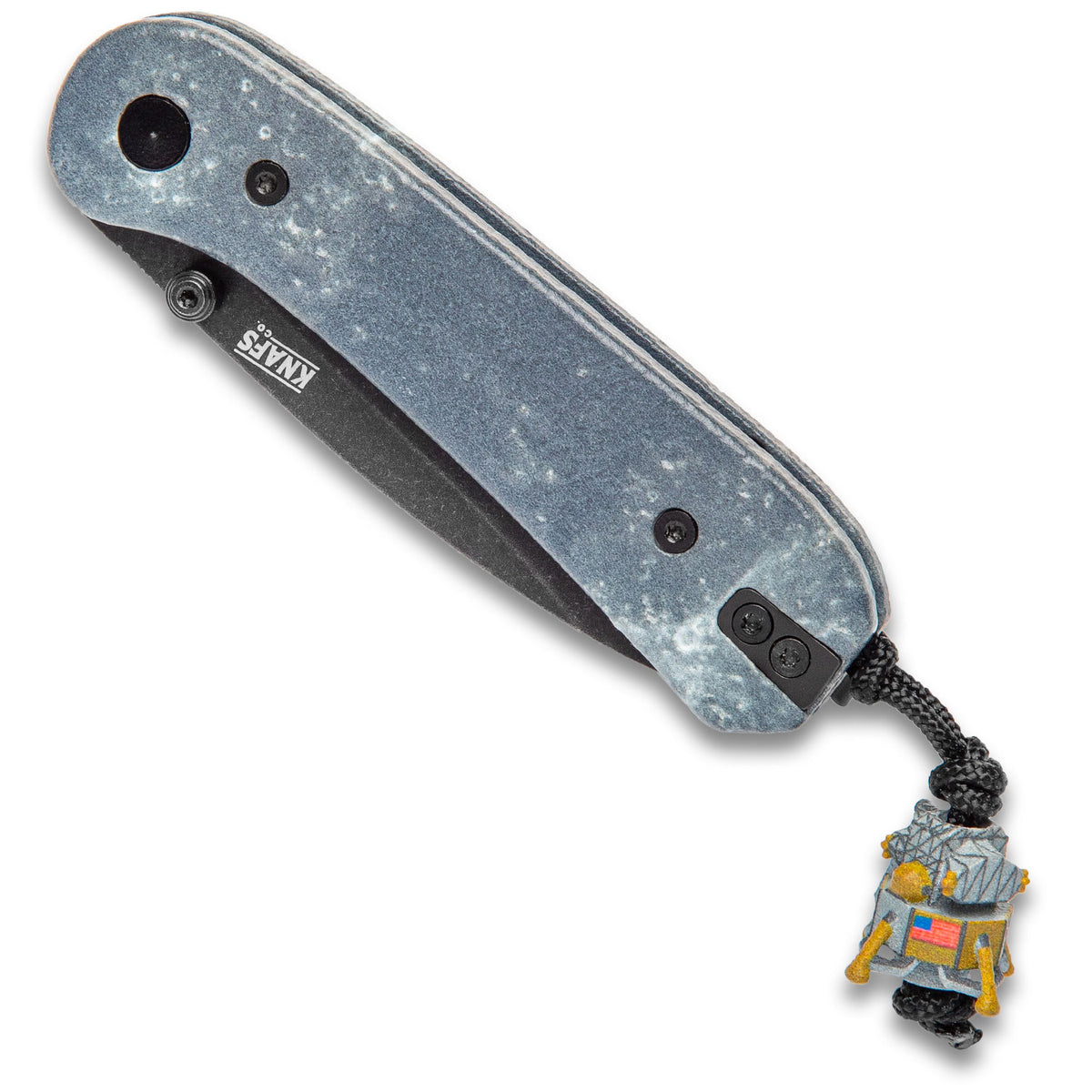 Limited Edition Lunar Lander Knife, closed, front view