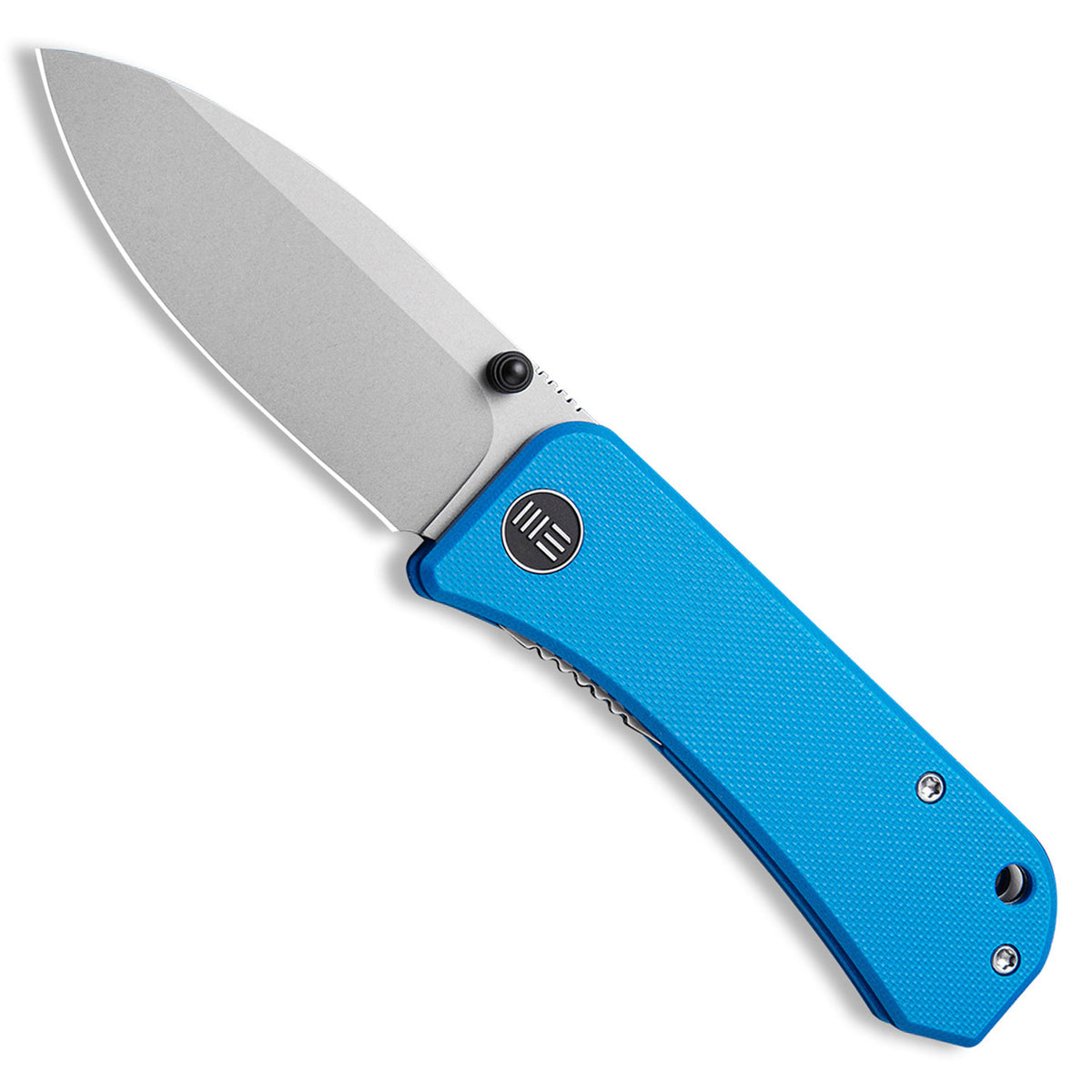Ben Blue Banter 7-in-1 Bundle knife in blue G10, open, standalone product shot