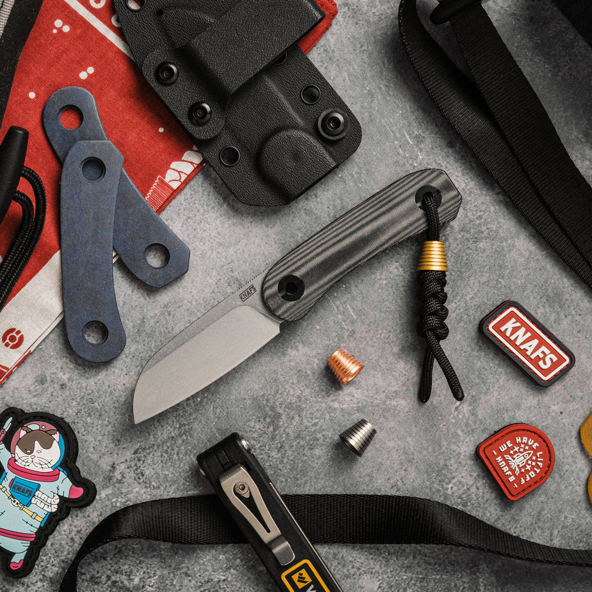 KNAFS-00432-Lander 4 Fixed Blade Knife Black Sheep Lifestyle
