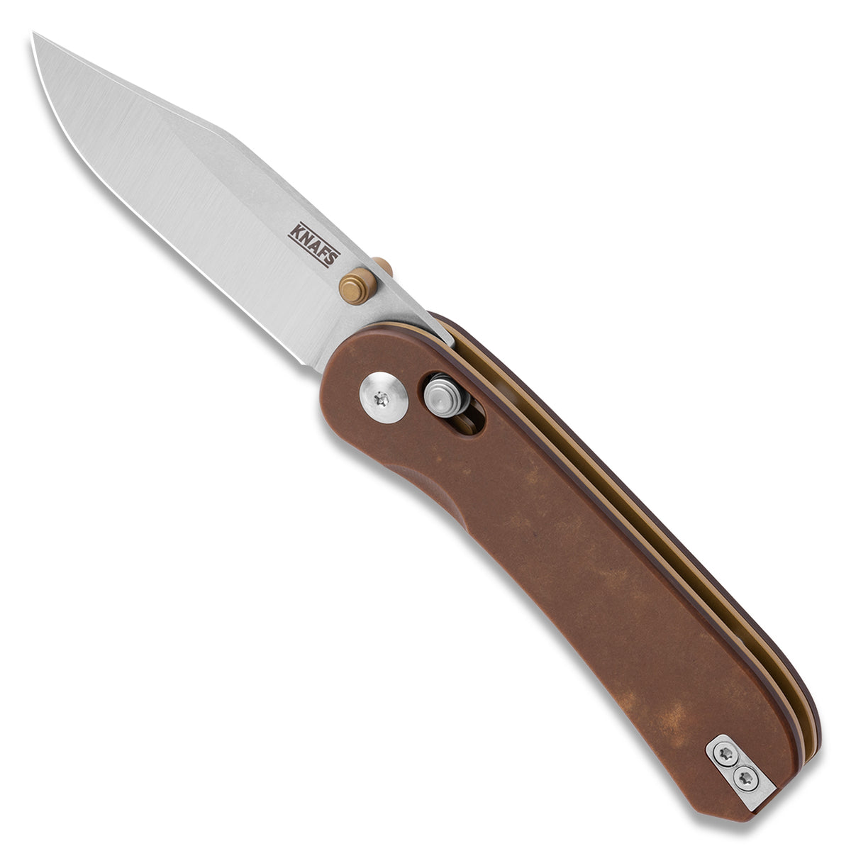 KNAFS-00392
Lander 3 Pocket Knife S35VN Clip Point angled front open