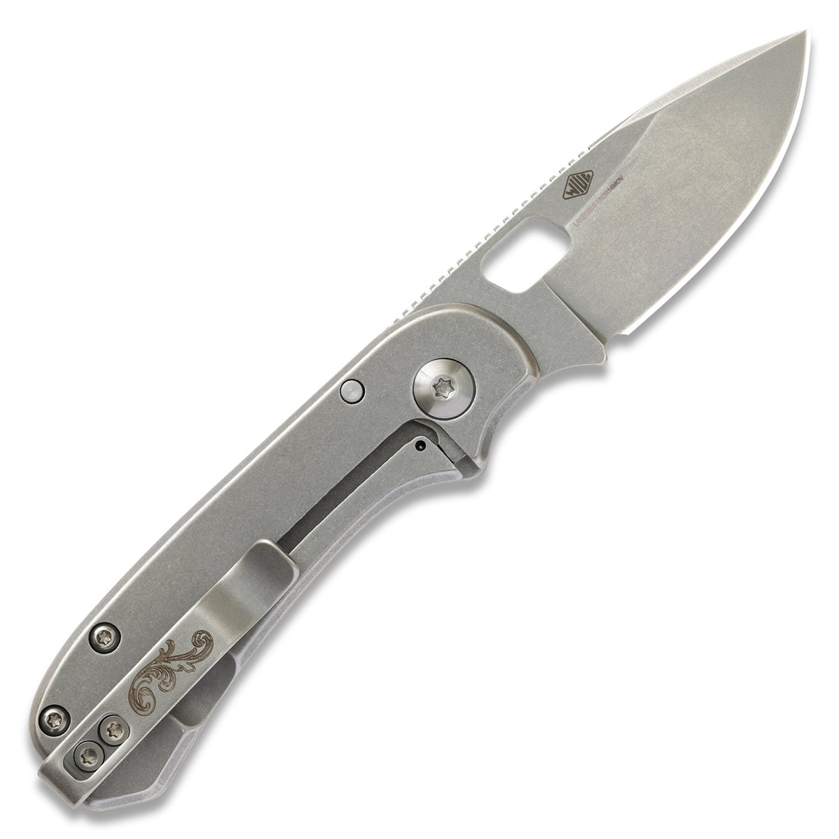Lander 5 Knife - Gray - Filigree