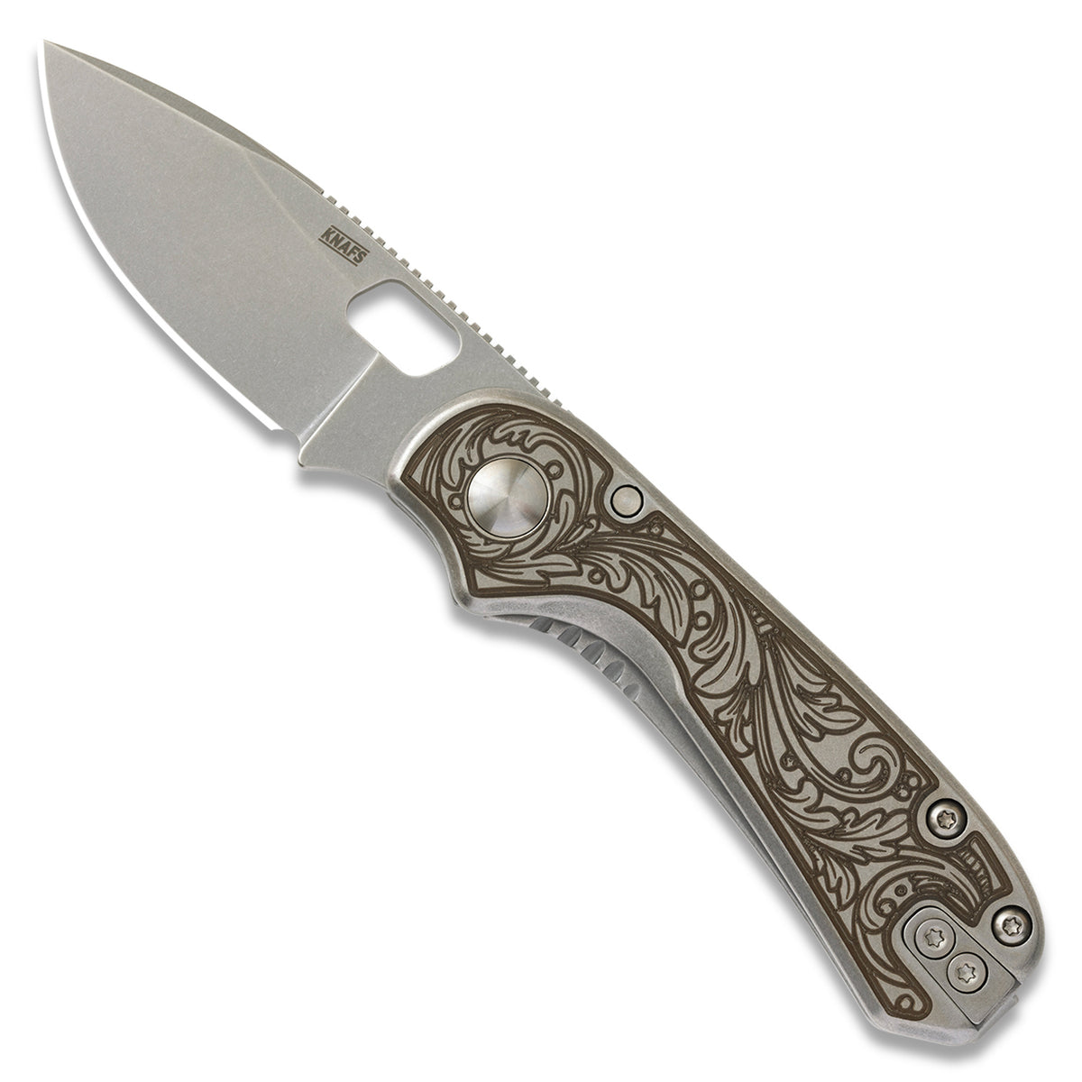 Lander 5 Knife - Gray - Filigree