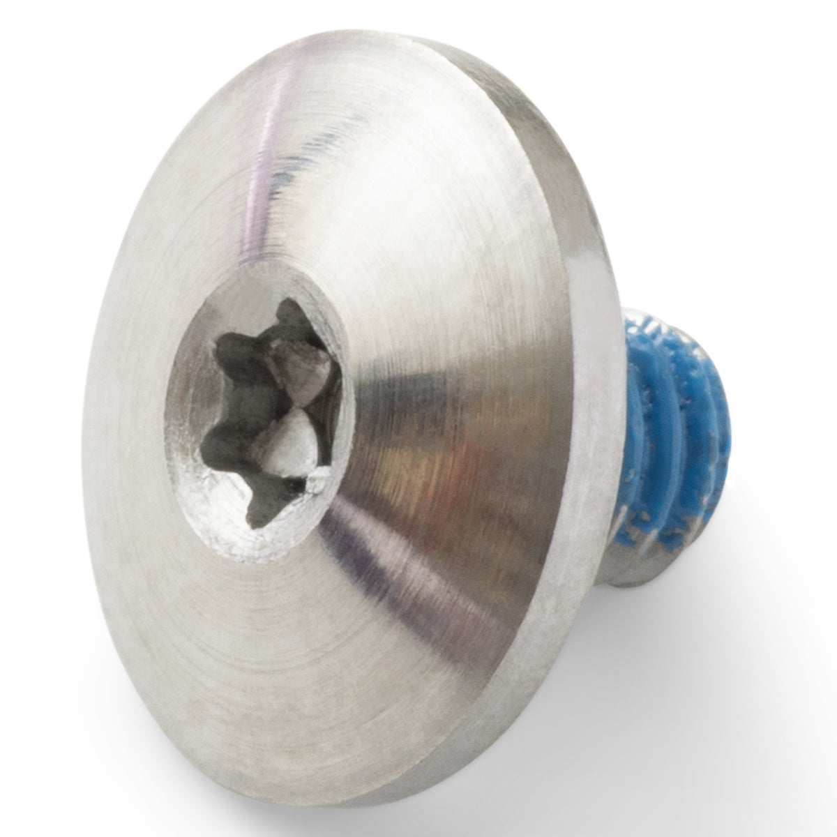 Pivot Screw for Lander 2/3 in satin finish, alternate close-up
